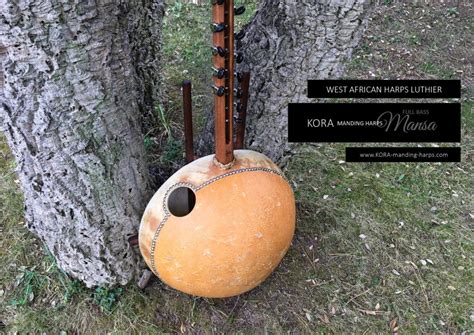 Artisan Kora musical instrument maker