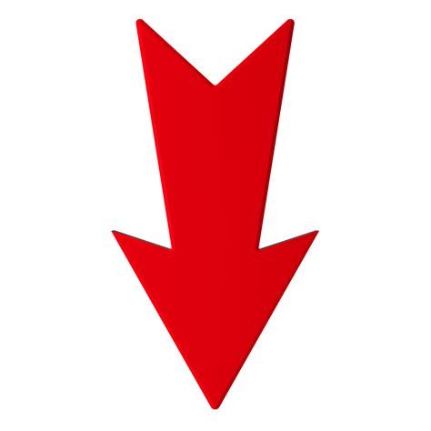 Red down arrow png free png image downloads