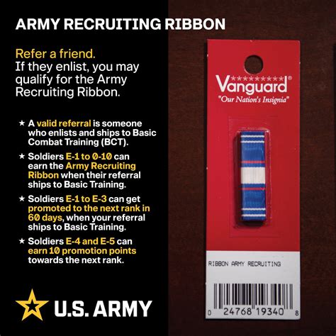 The US Army Recruiting Ribbon has been released : r/army