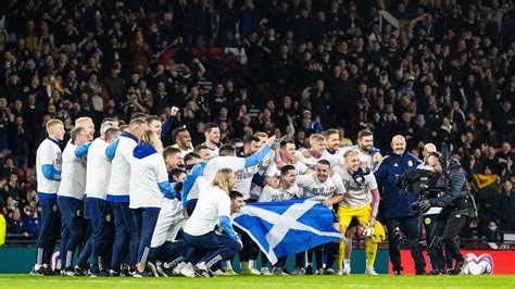 Scotland 3-3 Norway: Steve Clarke's side celebrate Euro 2024 qualification after six-goal drama ...