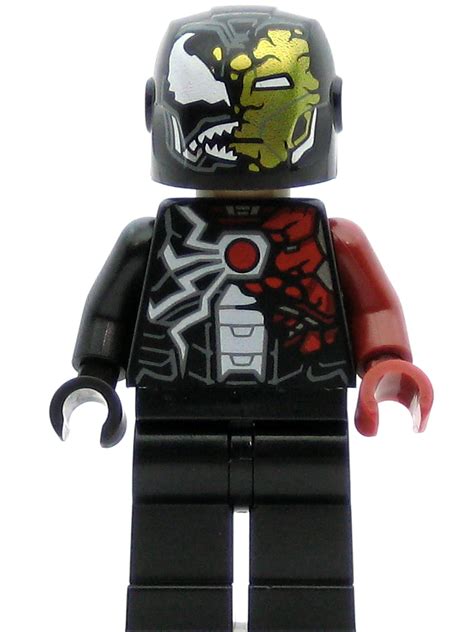 LEGO Spider-Man Minifigure Iron Venom - Partially Transformed