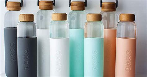 BEST REUSABLE GLASS WATER BOTTLE - DryEarth