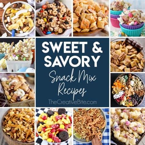 Sweet & Savory Snack Mix Recipes