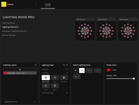 LL120 RGB lighting not fully working for 2 fans - iCUE Software ...