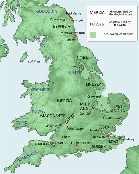 Wessex Map England | secretmuseum