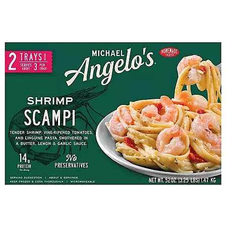 Michael Angelo's Shrimp Scampi, Frozen (2 pk.) - Sam's Club