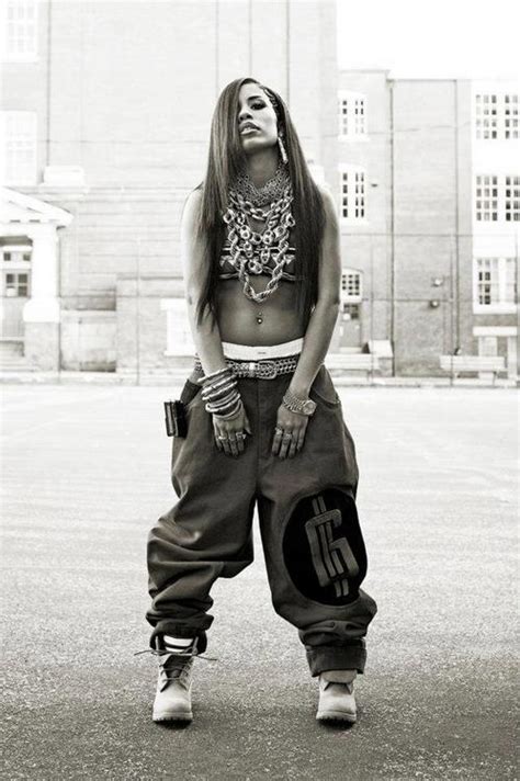 Aaliyah | 90s hip hop fashion, Hip hop fashion, Aaliyah style