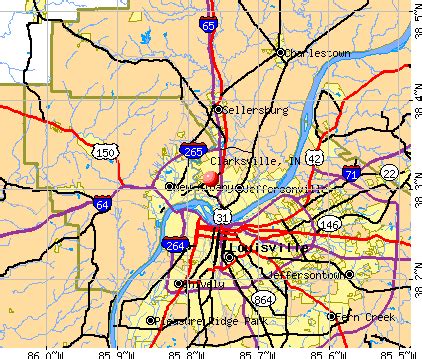 Clarksville, Indiana (IN 47129, 47172) profile: population, maps, real ...