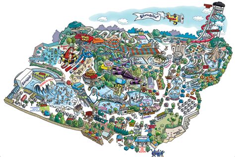 Navigating The Thrills: A Comprehensive Guide To The Gatorland Map - Complete Bali Tourist Map ...