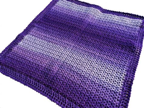 Easy Ombre Baby Blanket - Free Crochet Pattern - love. life. yarn.