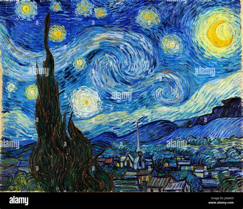 Starry night van gogh hi-res stock photography and images - Alamy