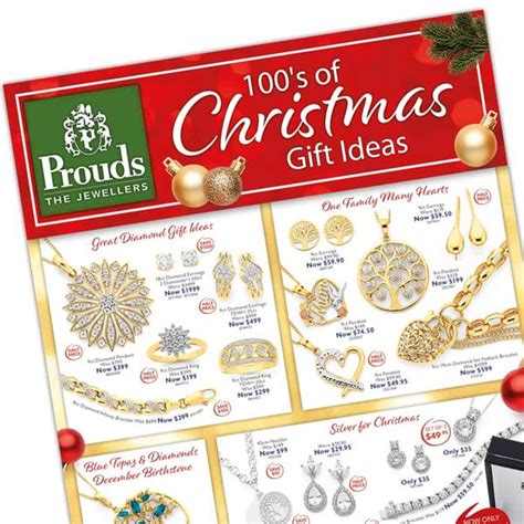 Prouds The Jewellers - '100's Of Christmas Gift Ideas' catalogue - The Pines