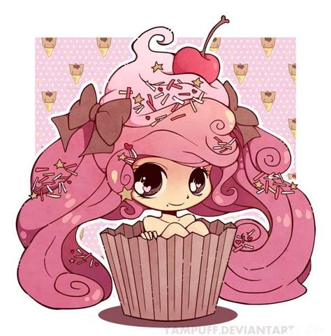 Cupcake kawaii | Cute anime chibi, Kawaii drawings, Cute kawaii drawings