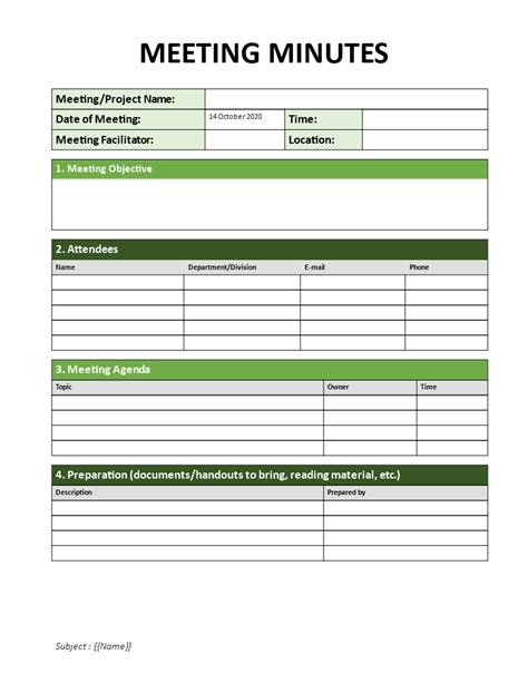 Contoh Minutes Of Meeting Yang Baik Template Meeting Minutes Ada 8 - Riset