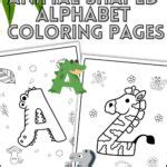 Animal Shaped Alphabet Coloring Pages (Free PDF Printables) - Simply Love Coloring