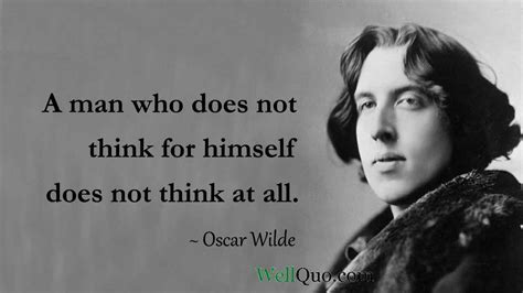 Oscar Wilde Quotes - Well Quo