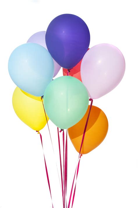 Free Image of Bunch of colorful floating party balloons | Freebie.Photography