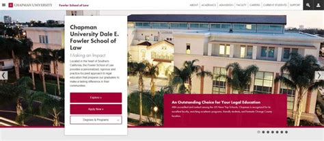 The School of Law at Chapman University – Top Schools in the USA