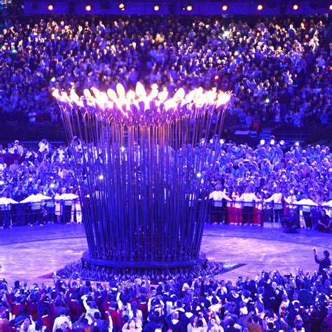 2012 London Olympics Torch Lighting | Bleacher Report