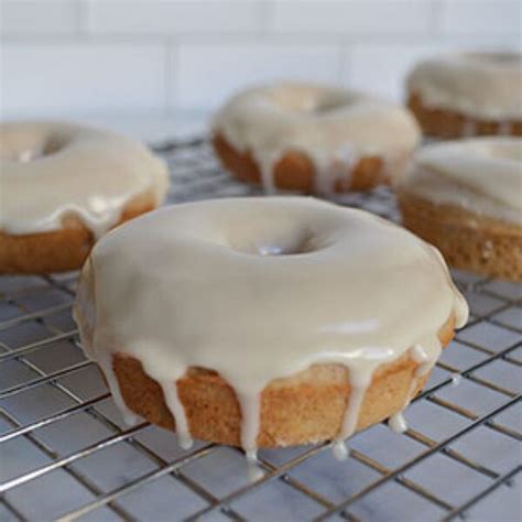 Maple Glazed Baked Donuts - Maple Grove Farms - Back to School Recipes