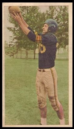 1954 Blue Ribbon Football Card - Bud Grant