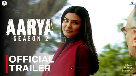 AARYA SEASON 2 TRAILER | Hotstar Special | Sushmita Sen | Aarya Season 2 Web Series | # ...