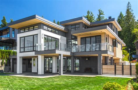 Contemporary Custom Home - Contemporary - Exterior - Seattle - by ...