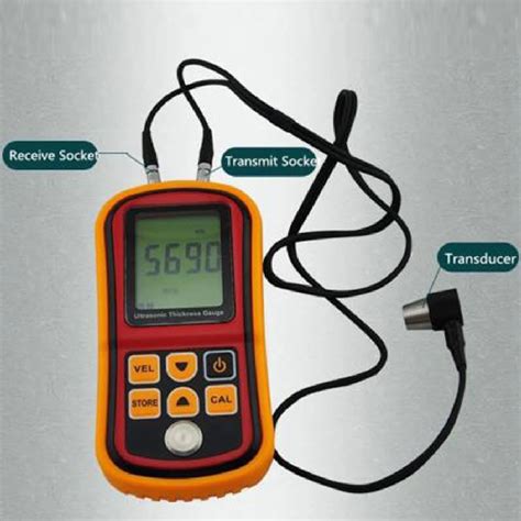 Thickness Gauge Gm100 Limited Coating Ultrasonic Wall Thickness Gauge Meter Tester Steel Pvc ...