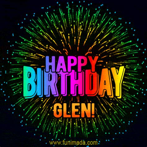 Happy Birthday Glen GIFs - Download on Funimada.com