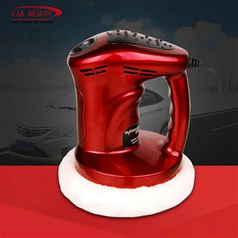 Car Polisher 80W 12V Waxing Polishing Machine Tool Kit Car Paint Care Tool Polishing Machine ...