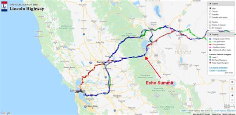 Rockslide at Echo Summit, and our Lincoln Highway Map – Lincoln Highway Association