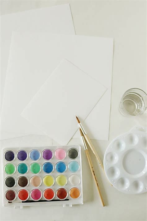 watercolor-painting-supplies - Darling Darleen | A Lifestyle Design Blog