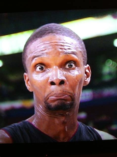 Chris Bosh Crazy Face | NBA FUNNY MOMENTS