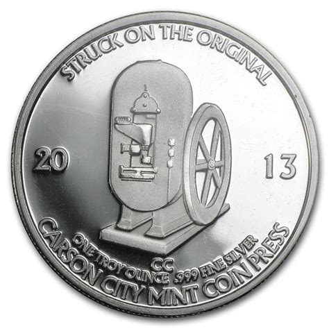 Buy 1 oz Silver Round - Carson City Mint Commemorative Medallion | APMEX