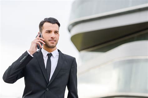 Free photo: Businessman with phone - Adult, Men, Telephone - Free ...