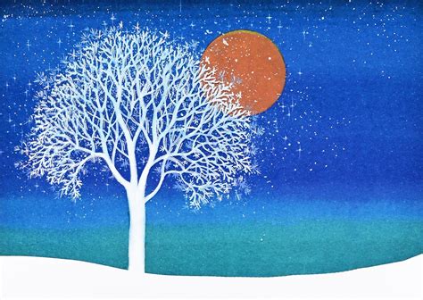 Winter Tree Deluxe Boxed Holiday Cards – Peter Pauper Press