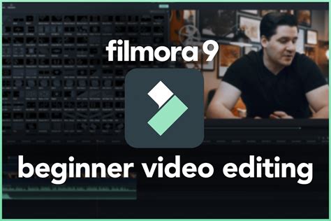 Video Editor for Beginners (EASY TO USE!) Filmora9 Tutorial