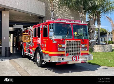 A general view of the Monterey Park Fire Department headquarters ...