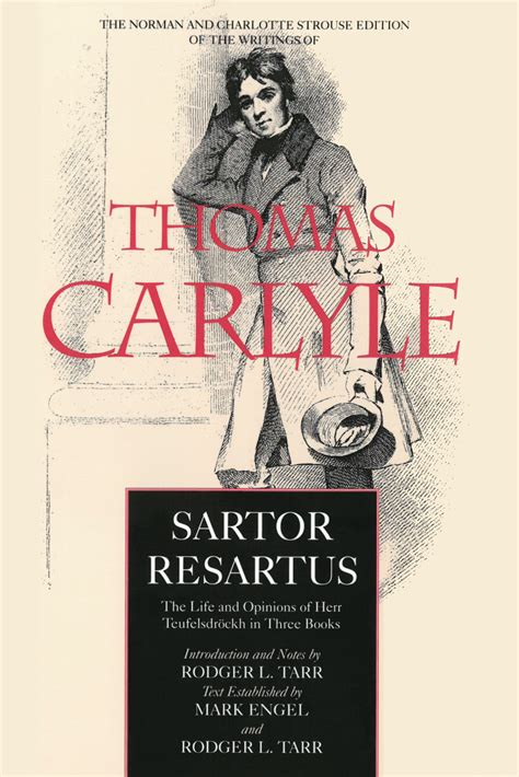 Sartor Resartus by Thomas Carlyle, Mark Engel - Hardcover - University of California Press