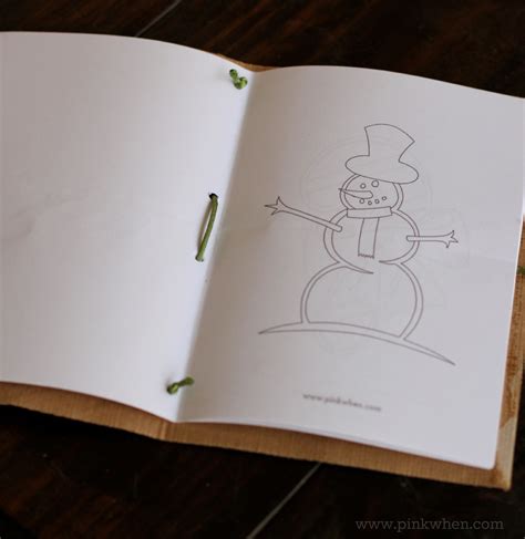 Printable Christmas Coloring Pages - PinkWhen