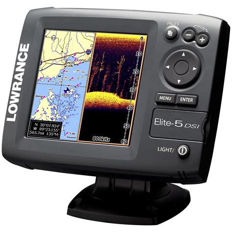 Lowrance® Elite - 5 DSI Gold Fishfinder / Chartplotter - 200834, GPS Combos at Sportsman's Guide