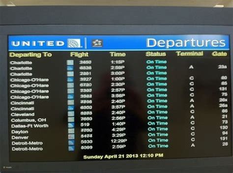 Flights on time at Newark airport, despite start of furloughs caused by sequestration - nj.com