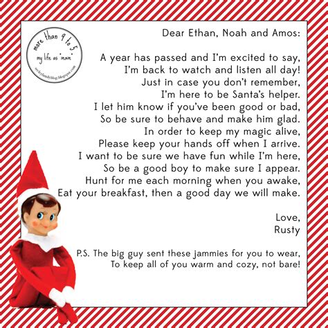 Letters From Elf On The Shelf | levelings