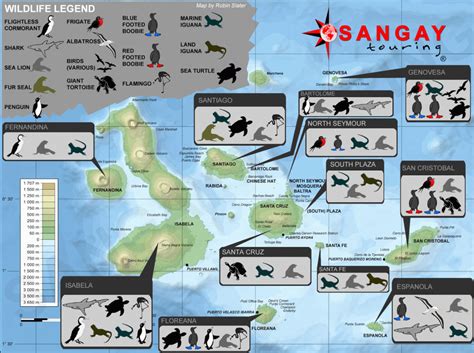 Map Galapagos Islands - Free Printable Maps pertaining to Printable Map ...