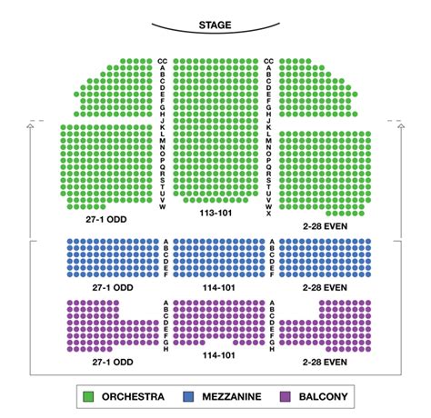 Richard Rodgers Theatre Seating Chart | Richard Rodgers Theatre