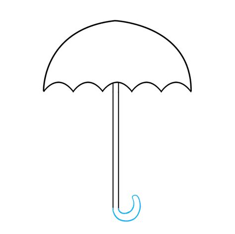 How to Draw Umbrella - Really Easy Drawing Tutorial