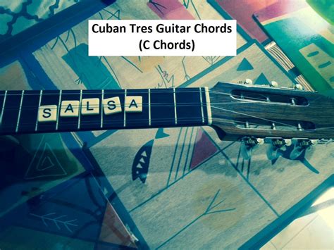 Cuban Tres Chords (C) Tonic String 1 | Cuban Tres Guitar