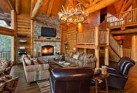 Log cabin interiors – beautiful rustic design and decoration ideas