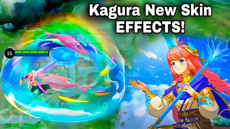 KAGURA NEW SKIN EFFECTS!🌸BEYOND THE CLOUDS SKIN💠 - YouTube