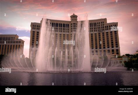 Fountains of The Bellagio, Las Vegas Stock Photo - Alamy